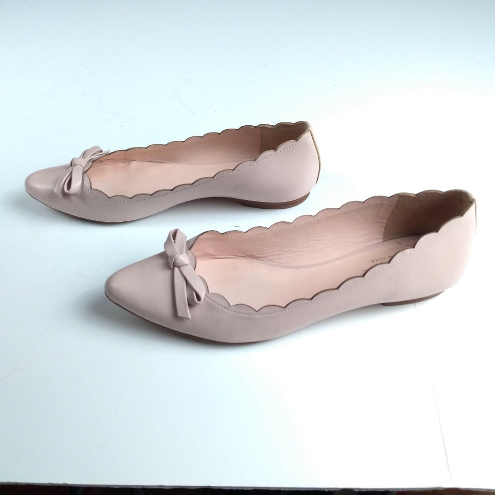 Kate Spade size 8 M pale pink flat shoes